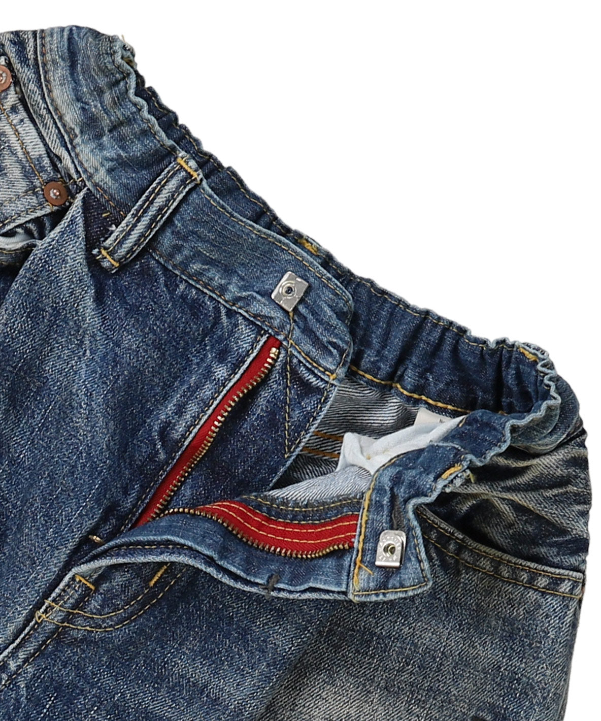 12oz HOME MADE Denim Embroidered Pants