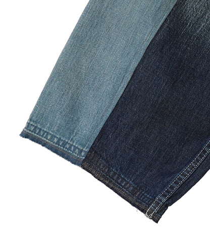 8oz Denim Switching Design Pants