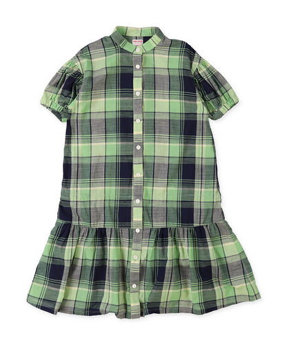 Madras Plaid Docking Dress
