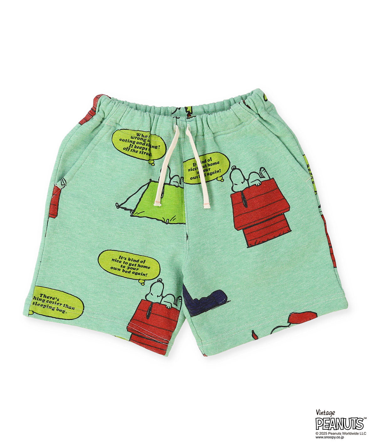 SNOOPY Full-pattern Sweatshorts