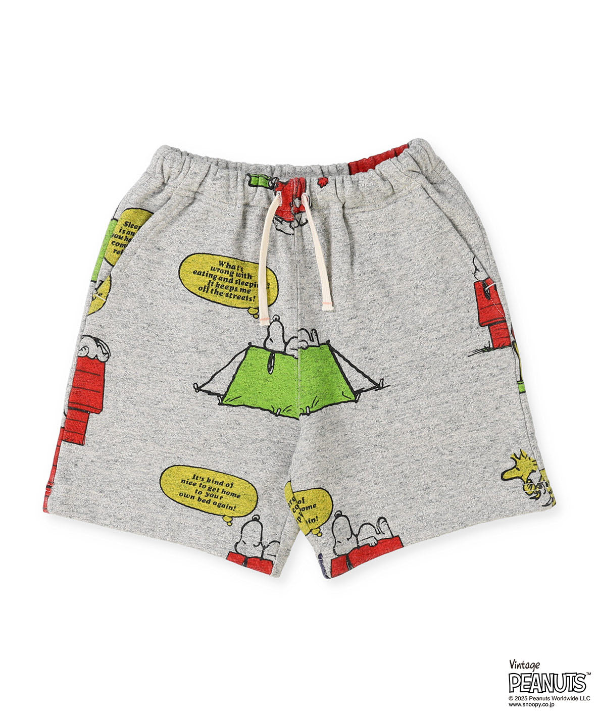 SNOOPY Full-pattern Sweatshorts