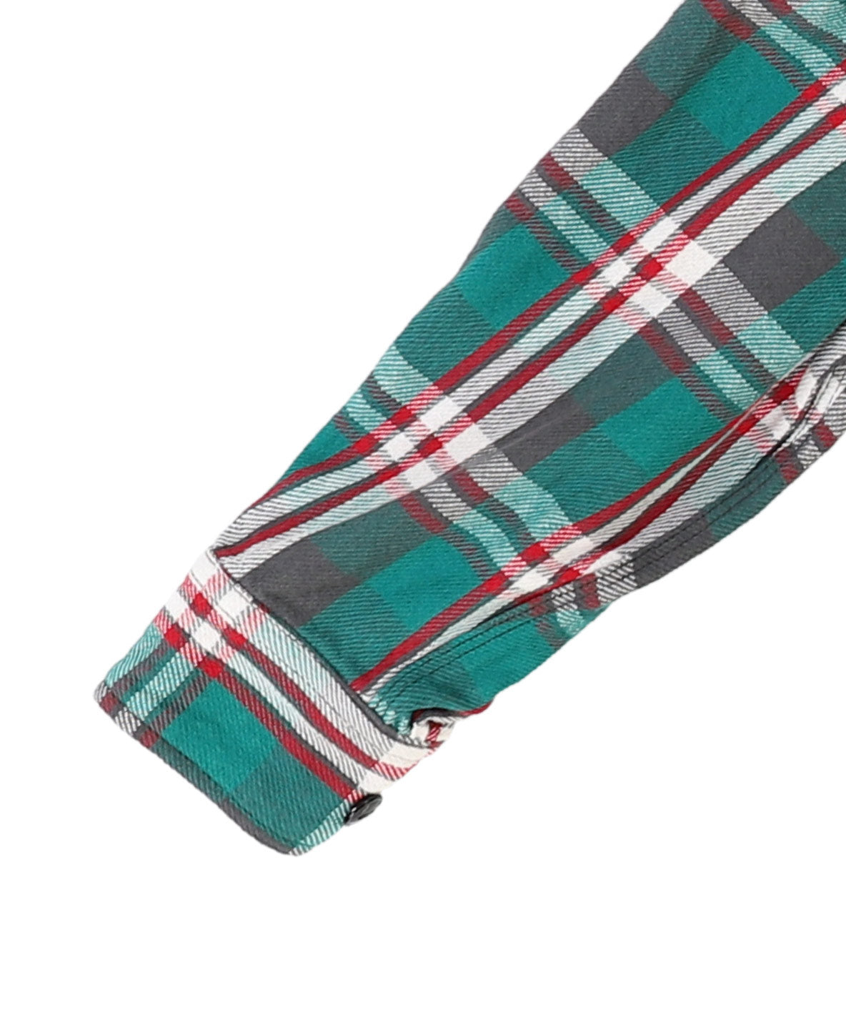 Uneven Plaid Shirt