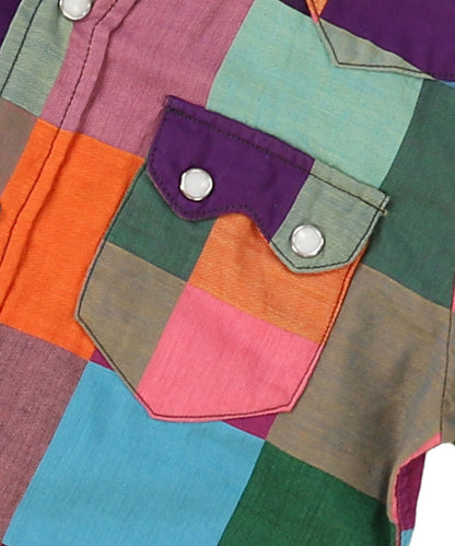 Patch Color Shirt