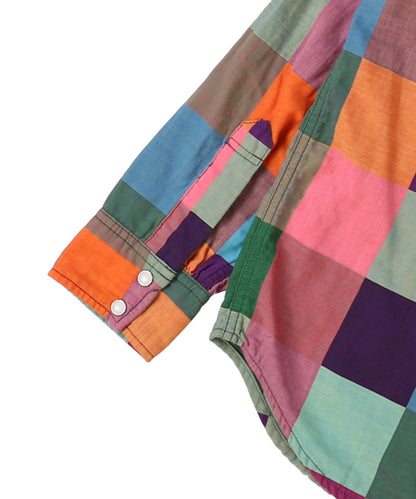Patch Color Shirt(LADIES)