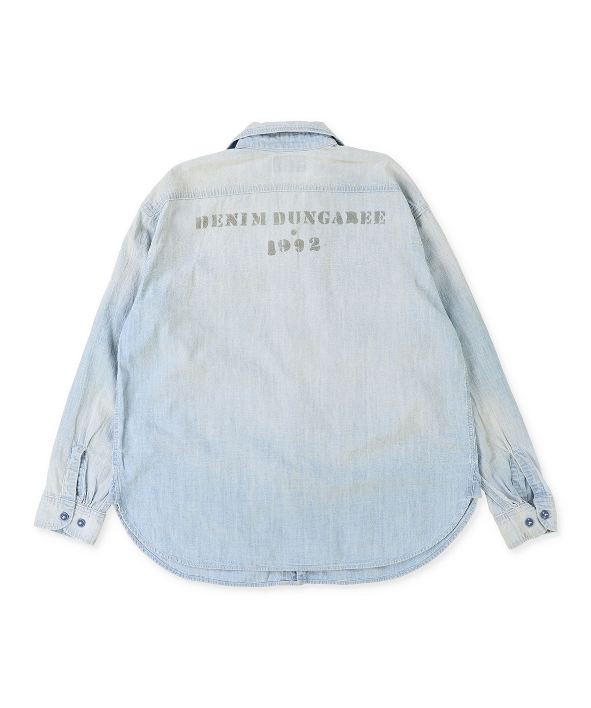 Uneven Dungaree Shirt(LADIES)