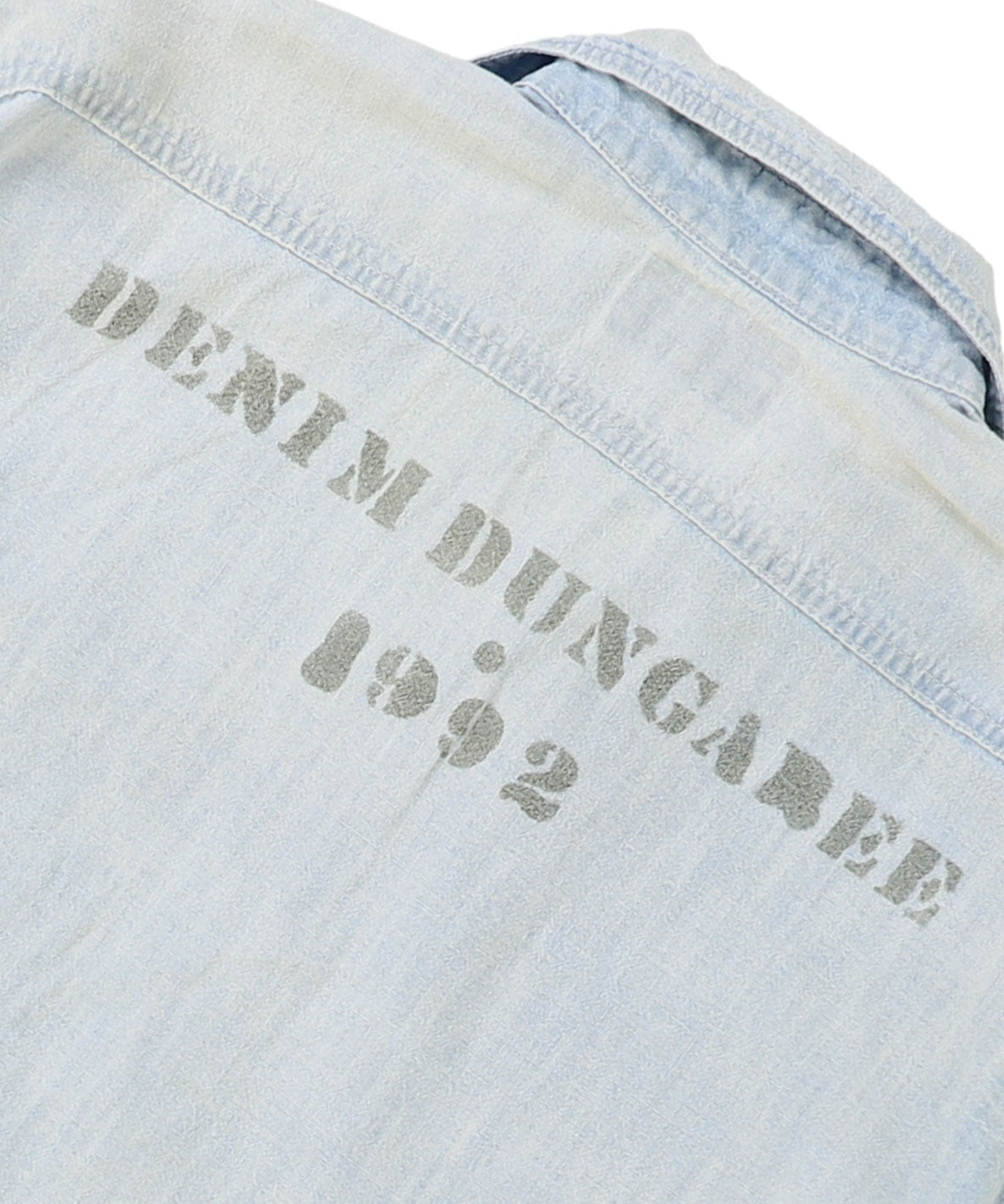Uneven Dungaree Shirt(LADIES)