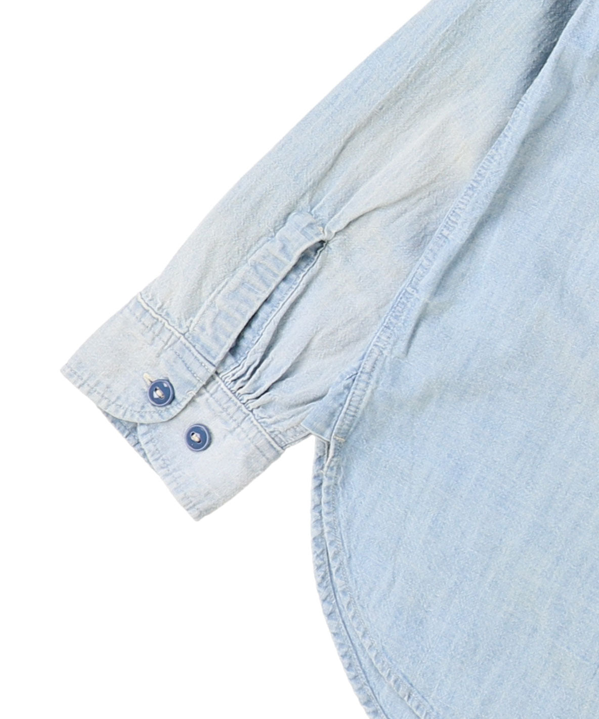 Uneven Dungaree Shirt(LADIES)
