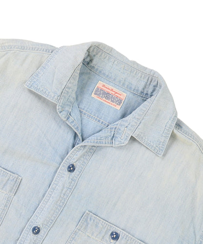 Uneven Dungaree Shirt(MENS)