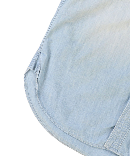 Uneven Dungaree Shirt(MENS)