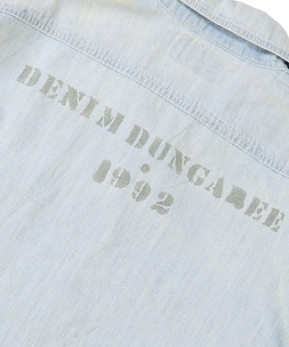 Uneven Dungaree Shirt(MENS)