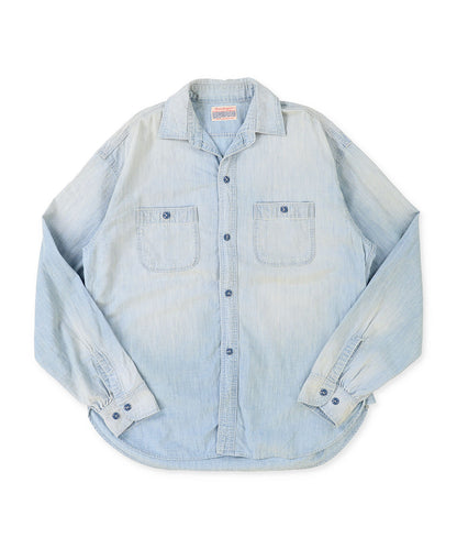 Uneven Dungaree Shirt(MENS)