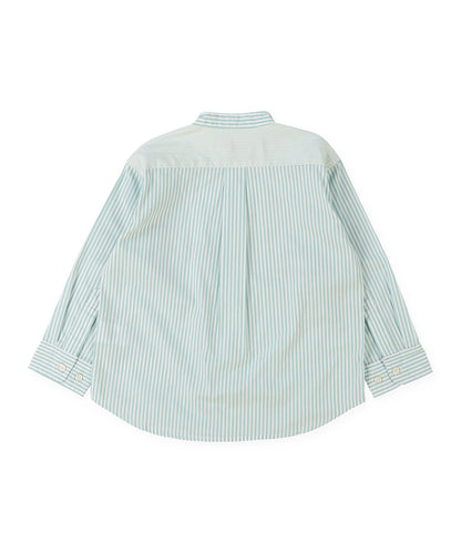 London Striped Broadcloth Scribble Shirt