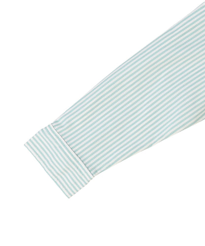 London Striped Broadcloth Scribble Shirt