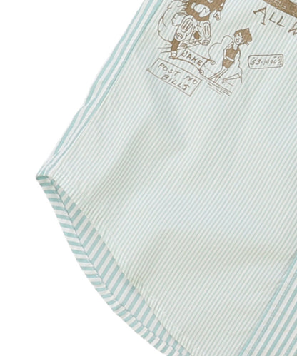 London Striped Broadcloth Scribble Shirt