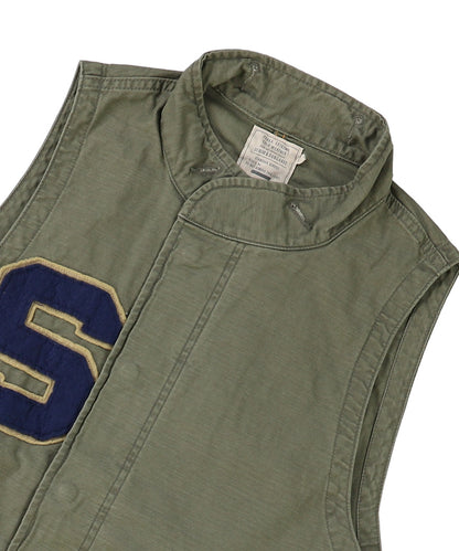 Back Satin Mods Remake Vest(LADIES)