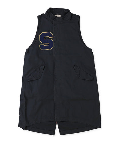 Back Satin Mods Remake Vest(LADIES)