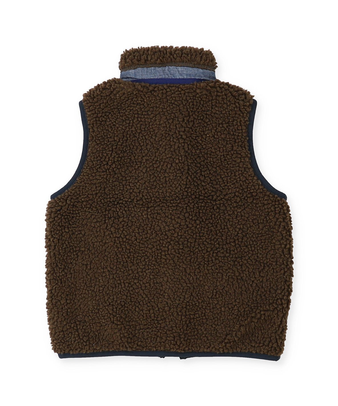 Shaggy Plaid Vest
