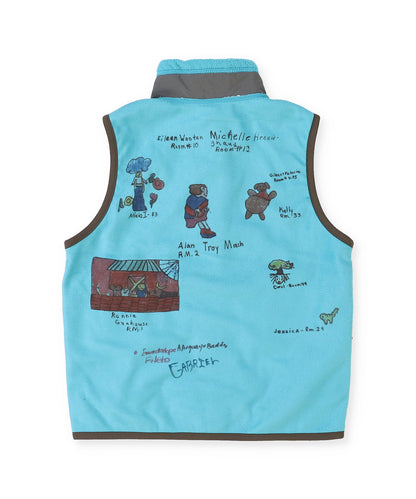 Fleece Scribble Vest