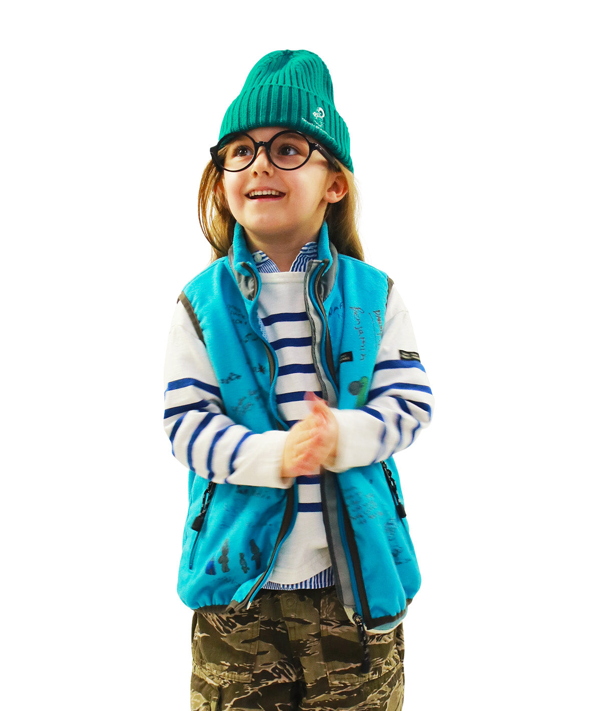 Fleece Scribble Vest