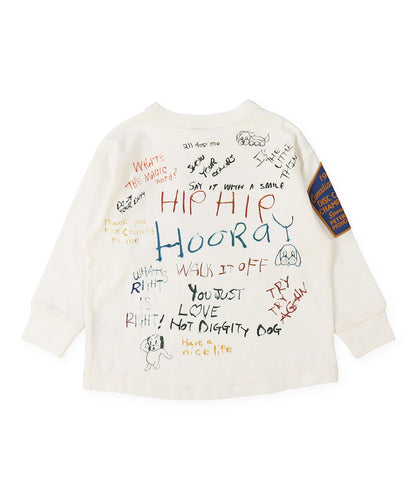 Scribble Long Sleeve Tee