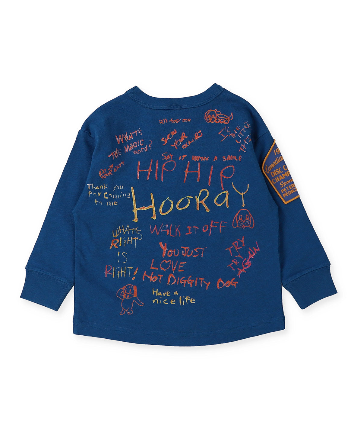 Scribble Long Sleeve Tee