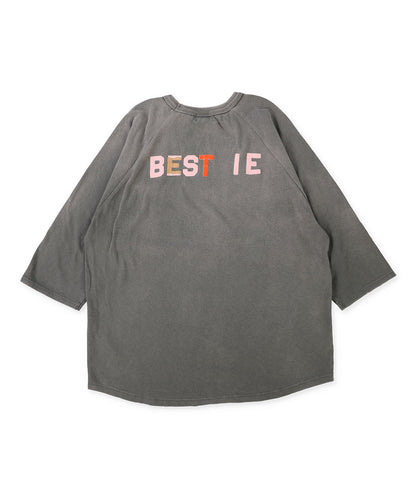 Vintage Cotton Jersey HELLO Long Sleeve Tee(LADIES)