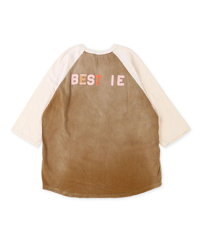 Vintage Cotton Jersey HELLO Long Sleeve Tee(LADIES)
