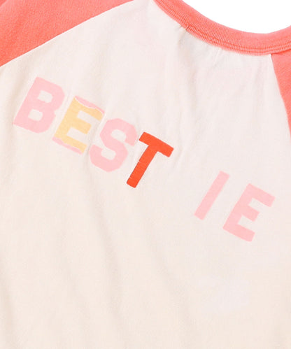 Vintage Cotton Jersey HELLO Long Sleeve Tee(LADIES)