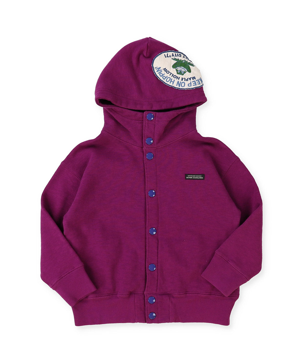 Patch Sweat Hoodie Jacket