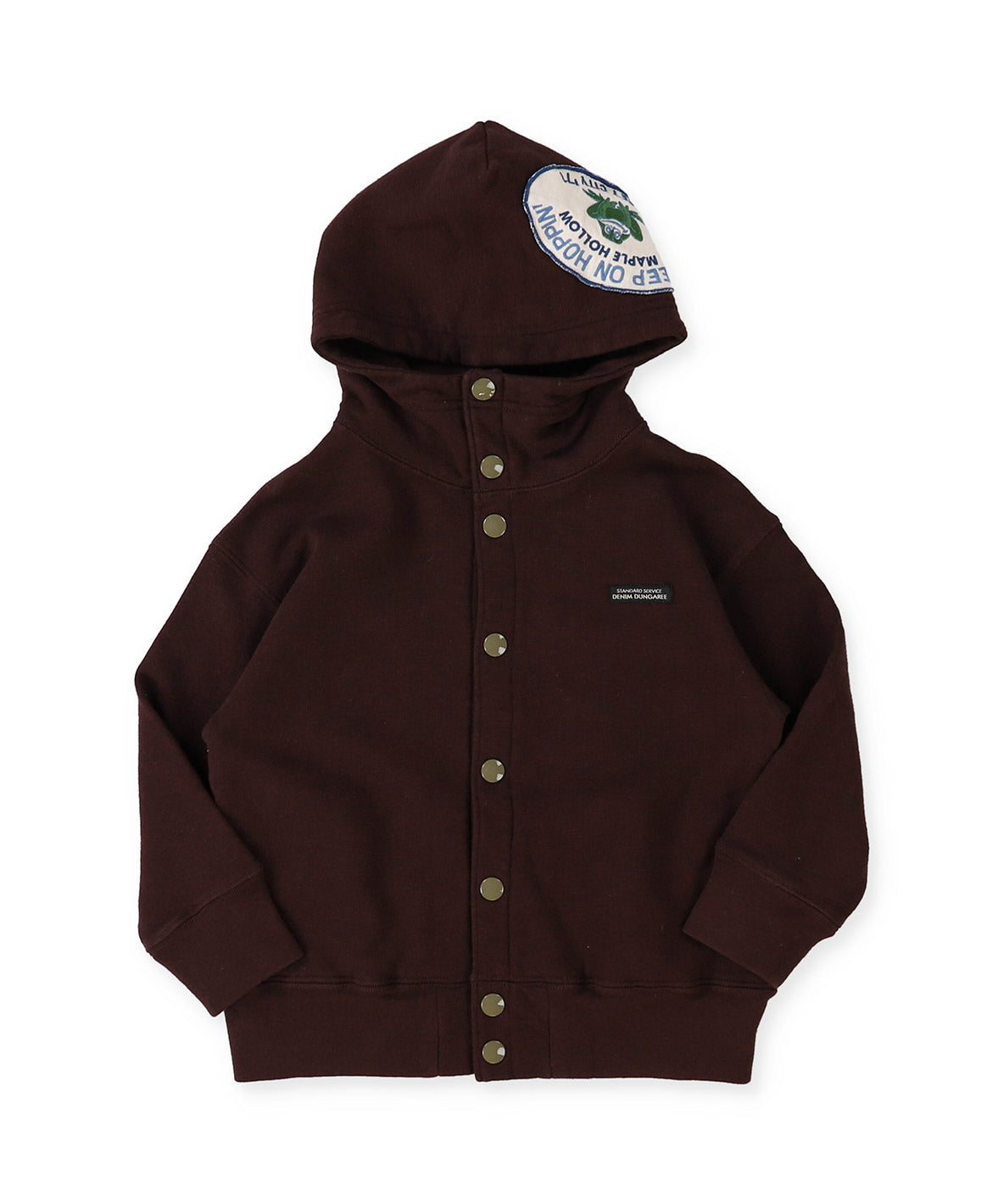 Patch Sweat Hoodie Jacket