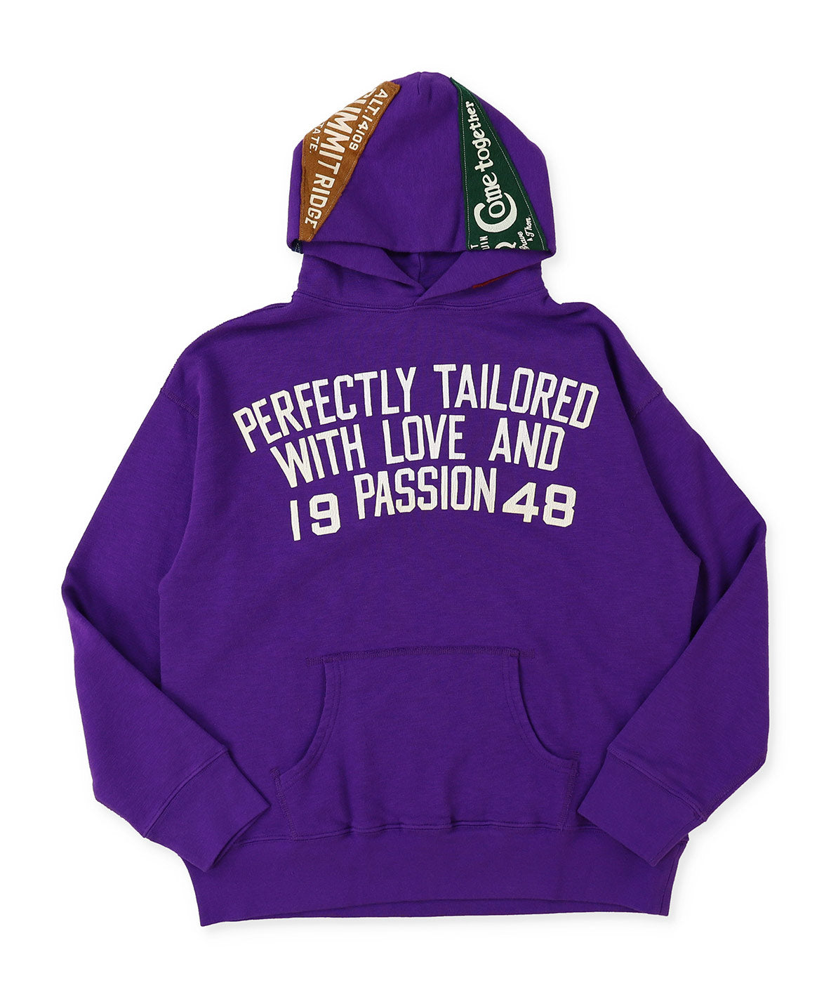 Pennant Sweat Hoodie(LADIES)