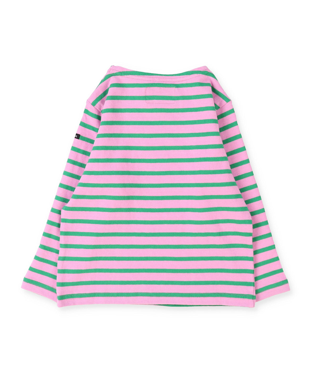Striped Boat Neck Long Sleeve Tee
