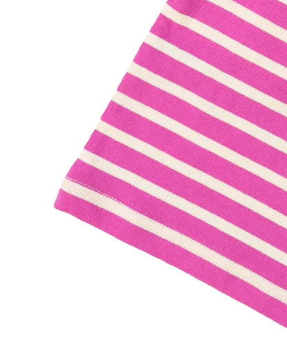 Striped Boat Neck Long Sleeve Tee