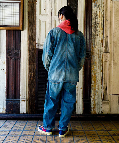 8oz Denim Remake Easy Pants(LADIES)