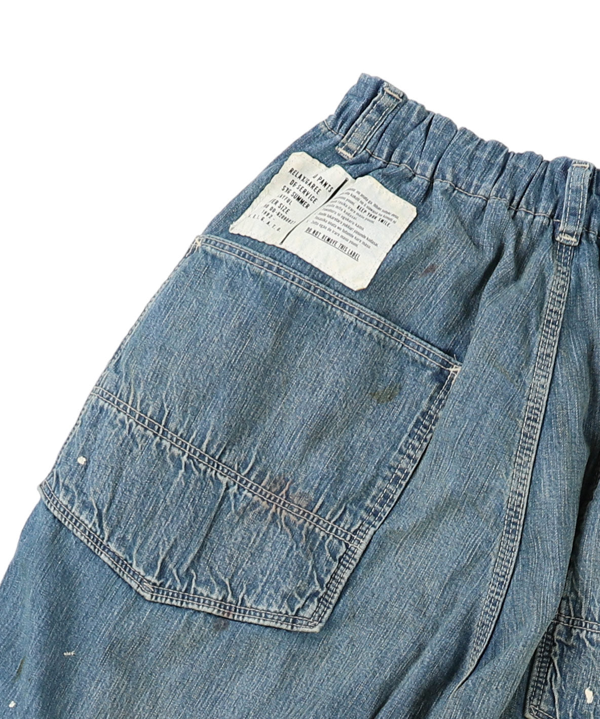 8oz Denim Remake Easy Pants(LADIES)