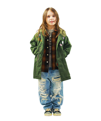 12ozHOME MADE Denim Grunge Style Pants