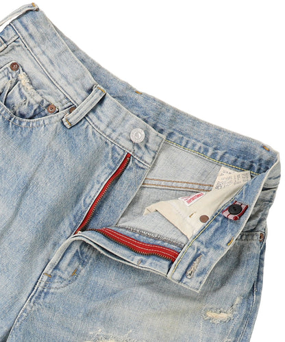 12ozHOME MADE Denim Grunge Style Pants(LADIES)