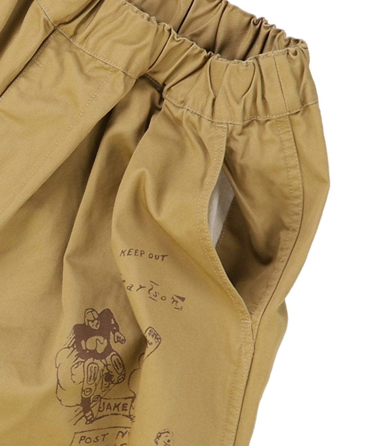 Compact Chino Gaucho Pants(LADIES)