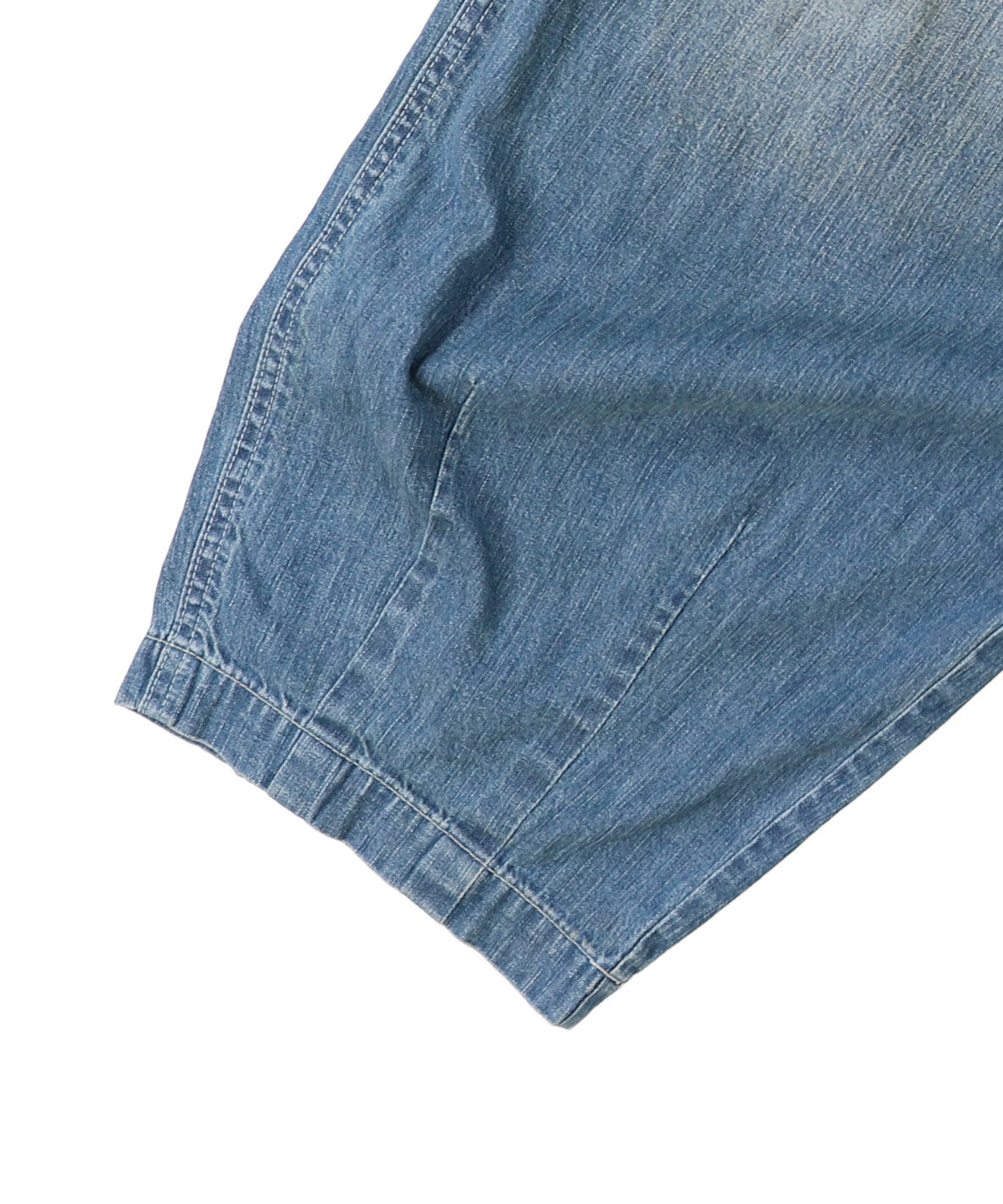 8oz Denim Scribble Balloon Pants(LADIES)