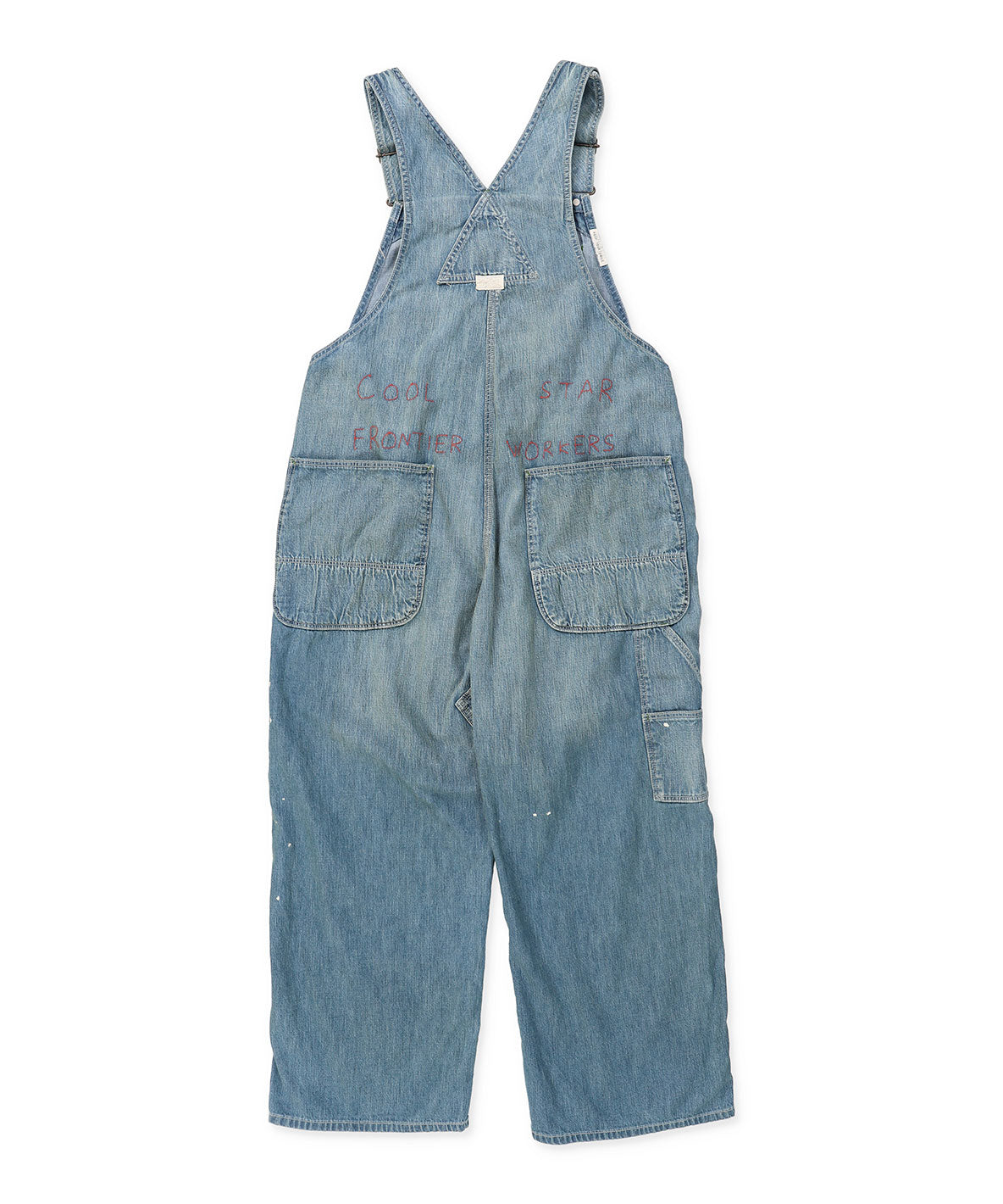 8oz Denim Remake Sarrouel Overalls(LADIES)