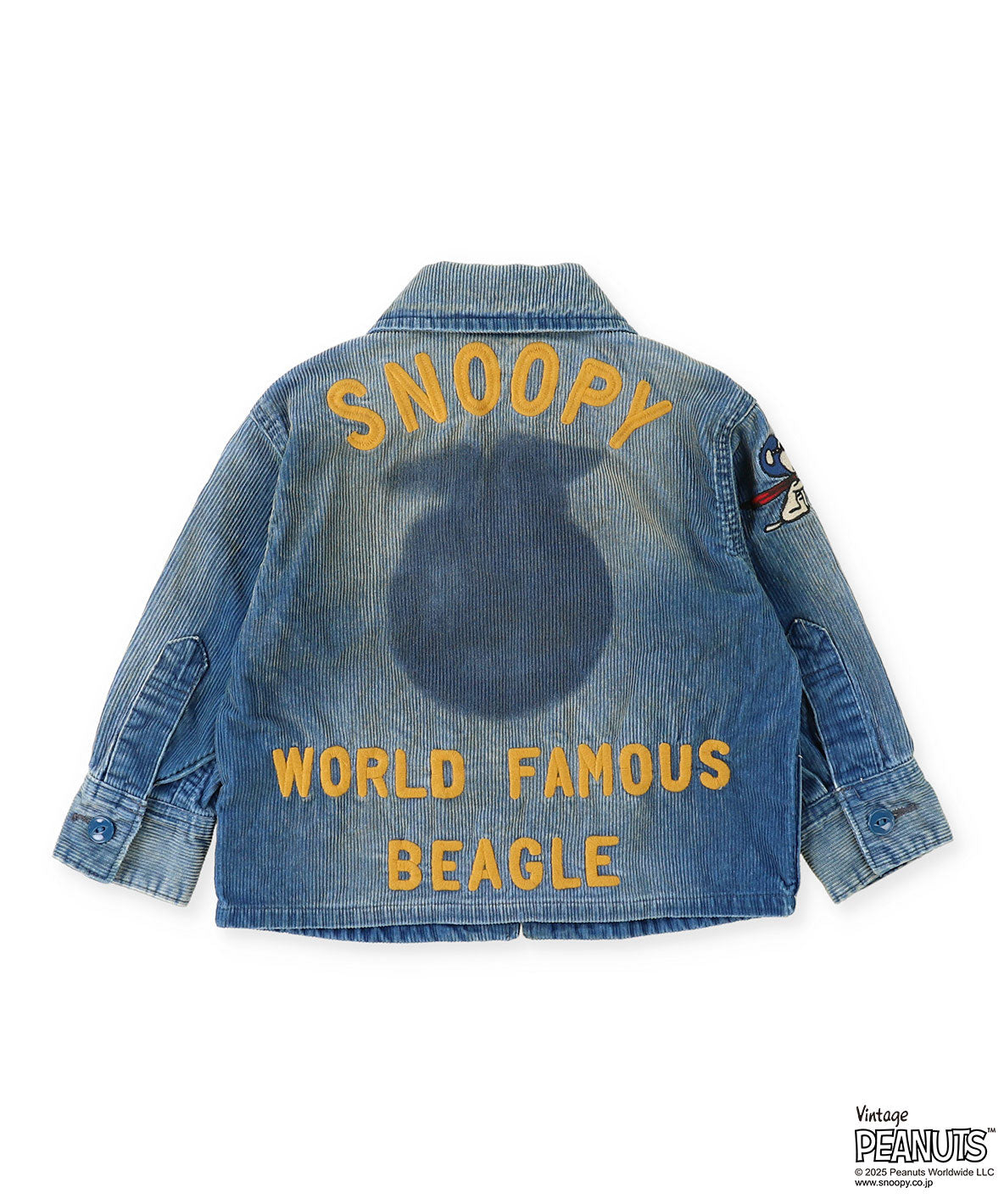 Indigo Corduroy SNOOPY Jacket