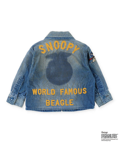 Indigo Corduroy SNOOPY Jacket