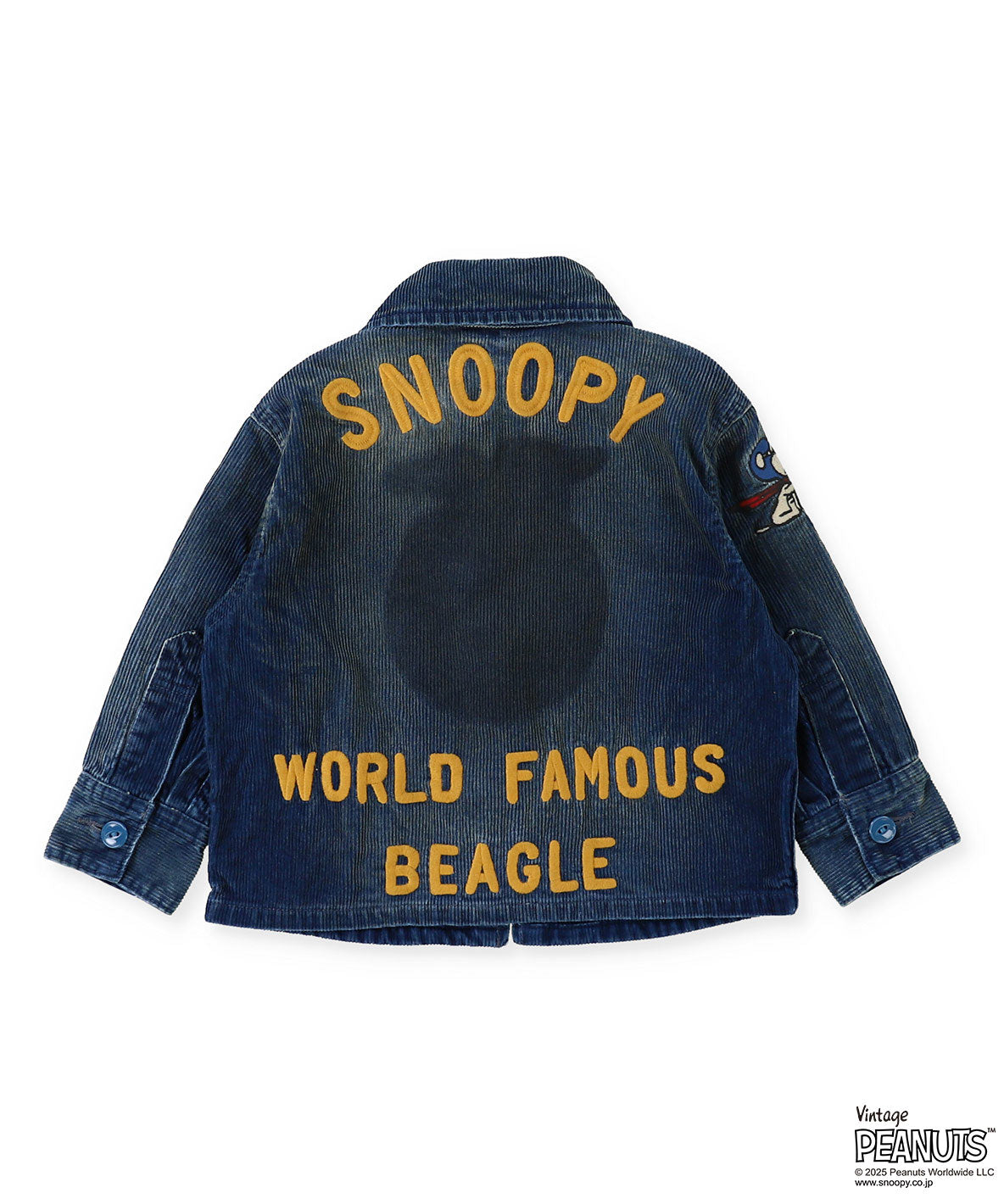 Indigo Corduroy SNOOPY Jacket
