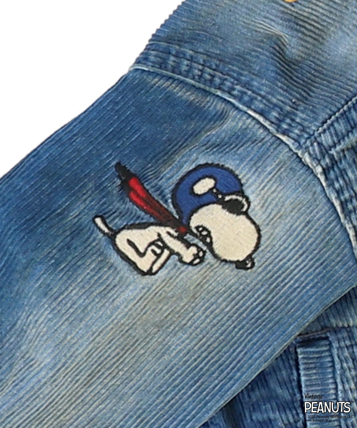 Indigo Corduroy SNOOPY Jacket