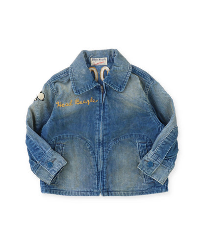 Indigo Corduroy SNOOPY Jacket