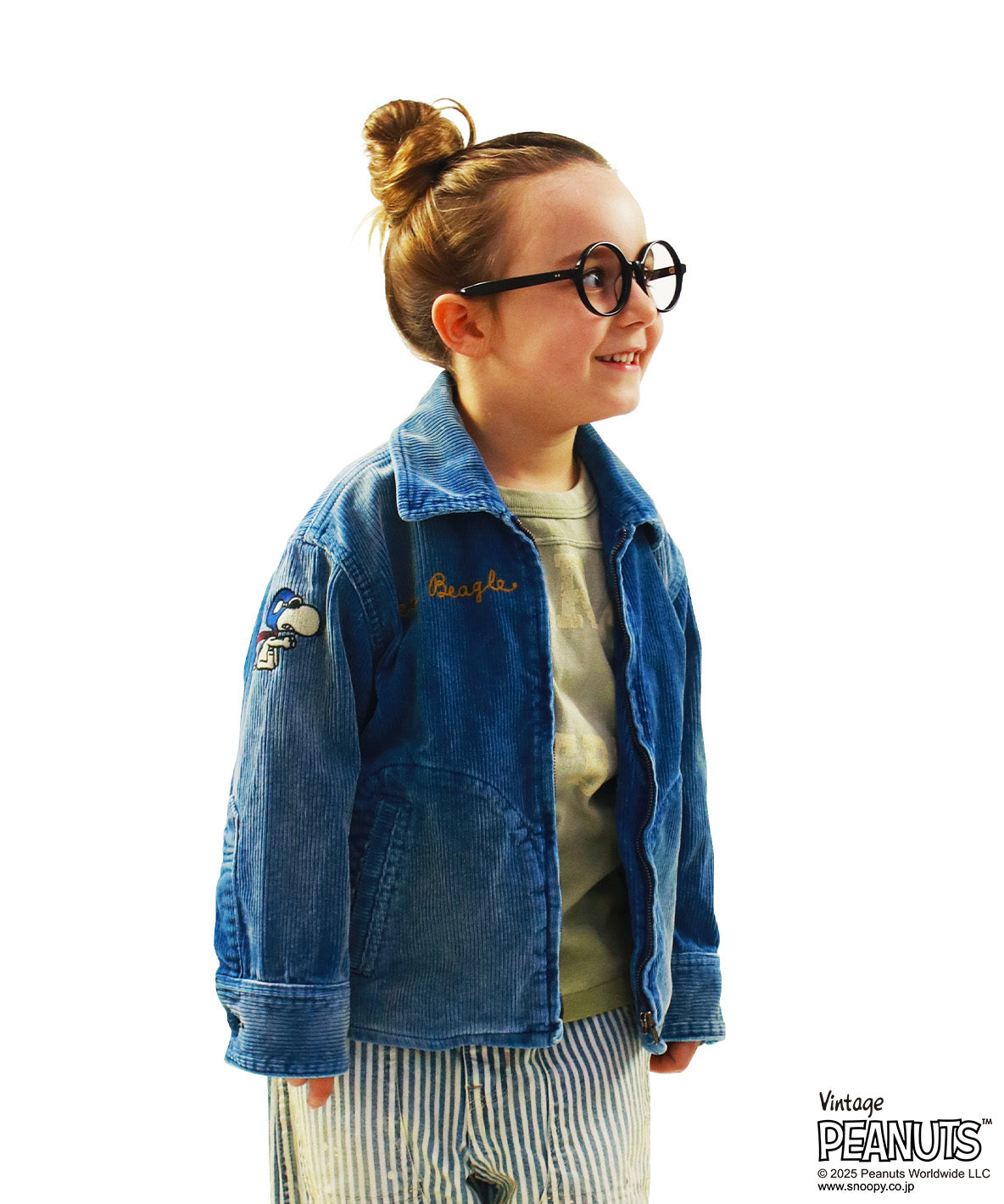 Indigo Corduroy SNOOPY Jacket
