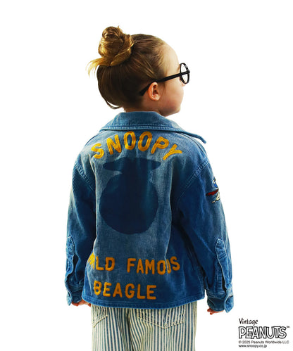 Indigo Corduroy SNOOPY Jacket