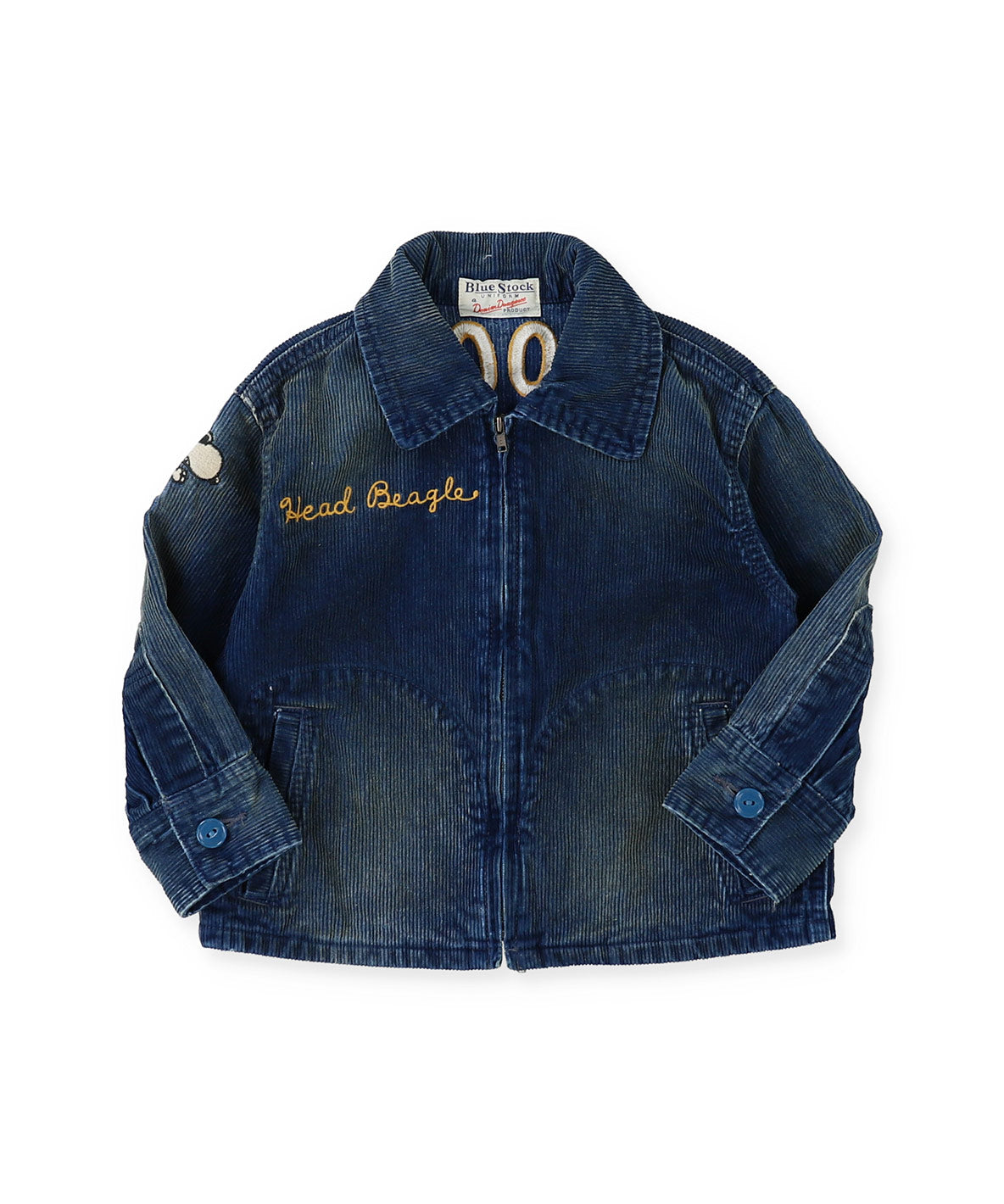 Indigo Corduroy SNOOPY Jacket