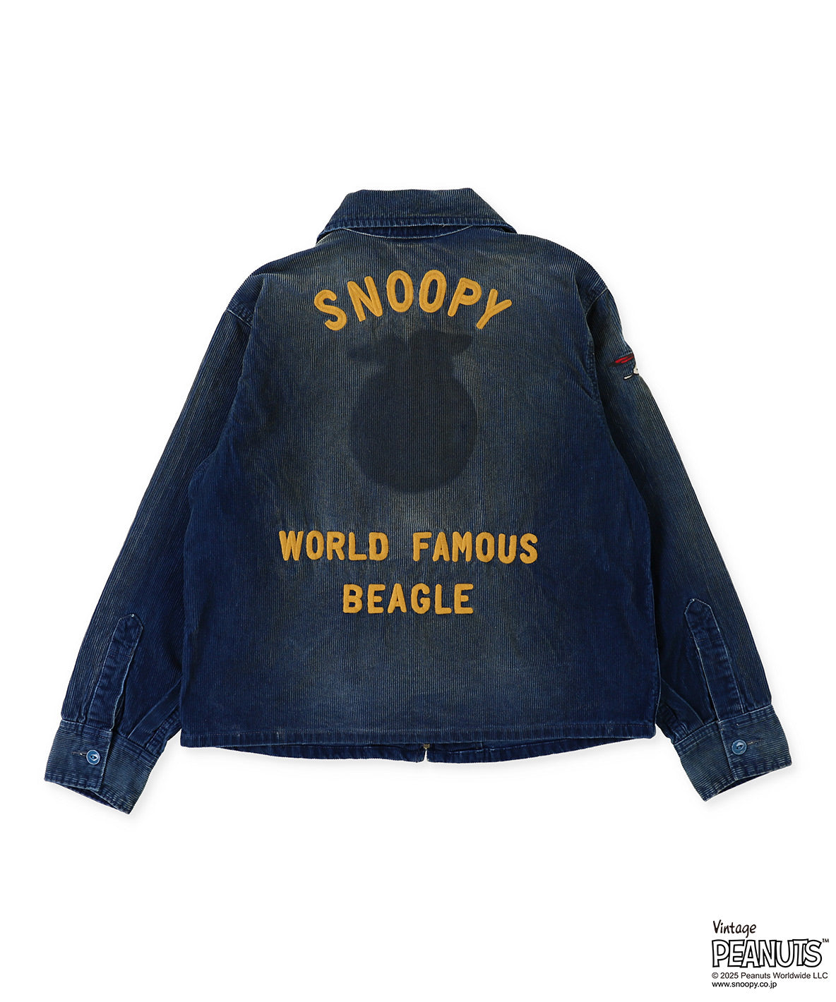 Indigo Corduroy SNOOPY Jacket(LADIES)