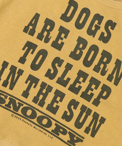 SNOOPY SUN Sweatshirt(LADIES)